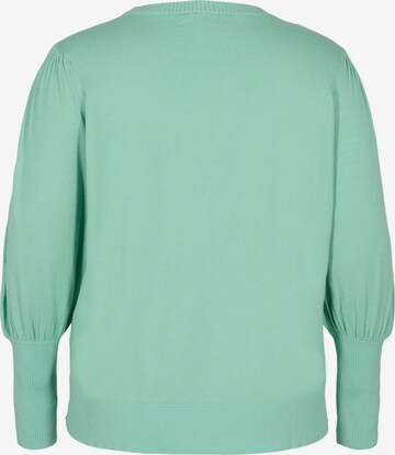 Pull-over Zizzi en vert