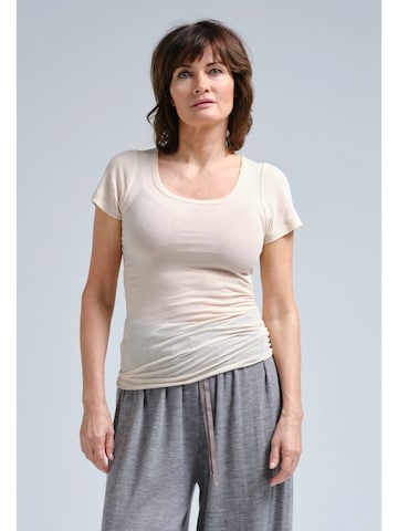 Seamless Basic Shirt 'Roseanna' in Beige: front