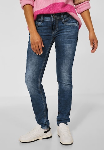 STREET ONE Slimfit Jeans in Blau: predná strana