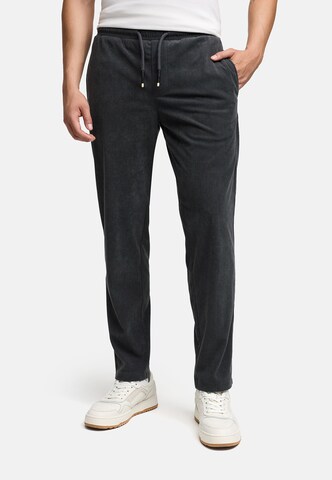 INDICODE JEANS Regular Chino ' Nemoto ' in Grijs: voorkant