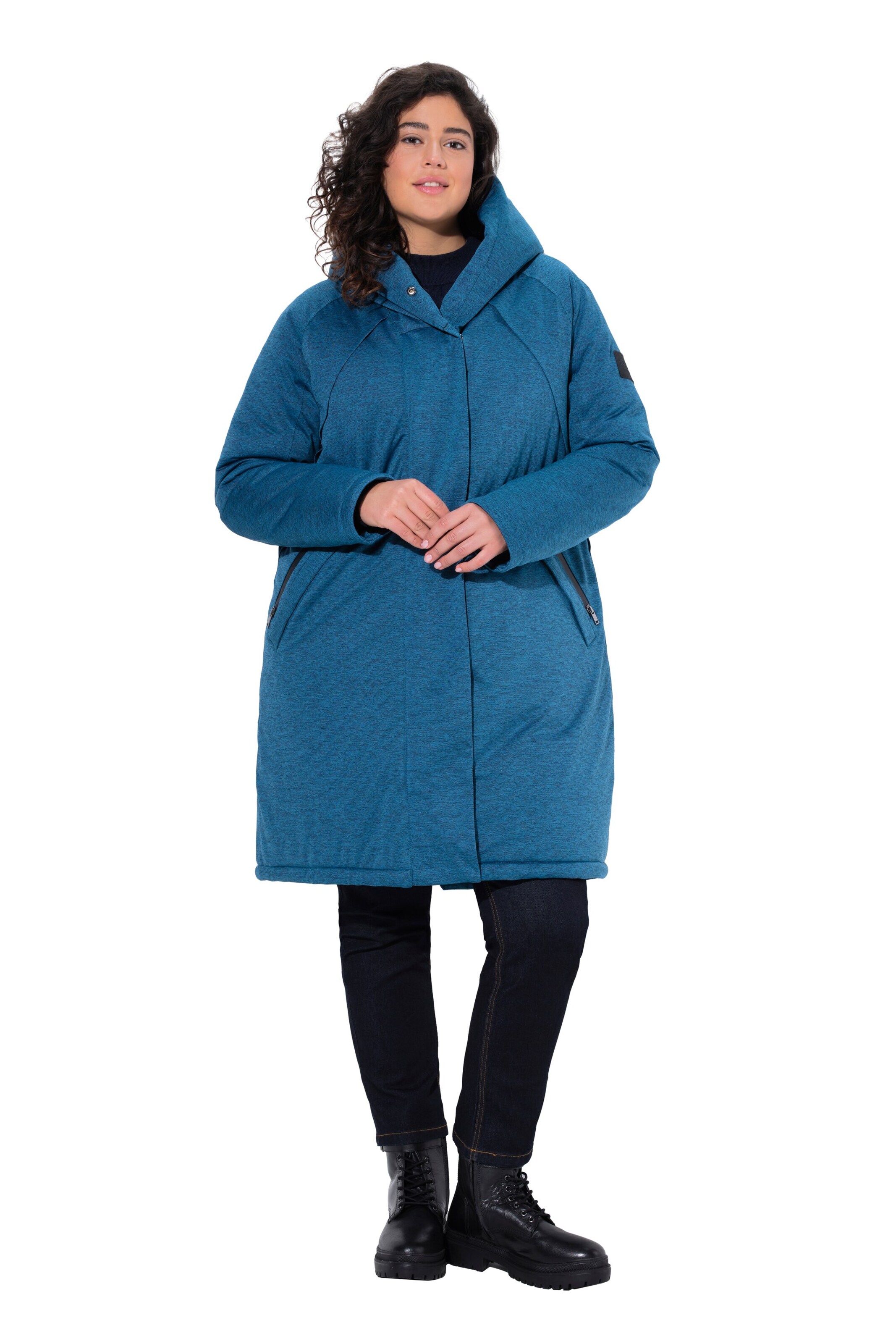 Manteau d’hiver Ulla Popken en bleu
