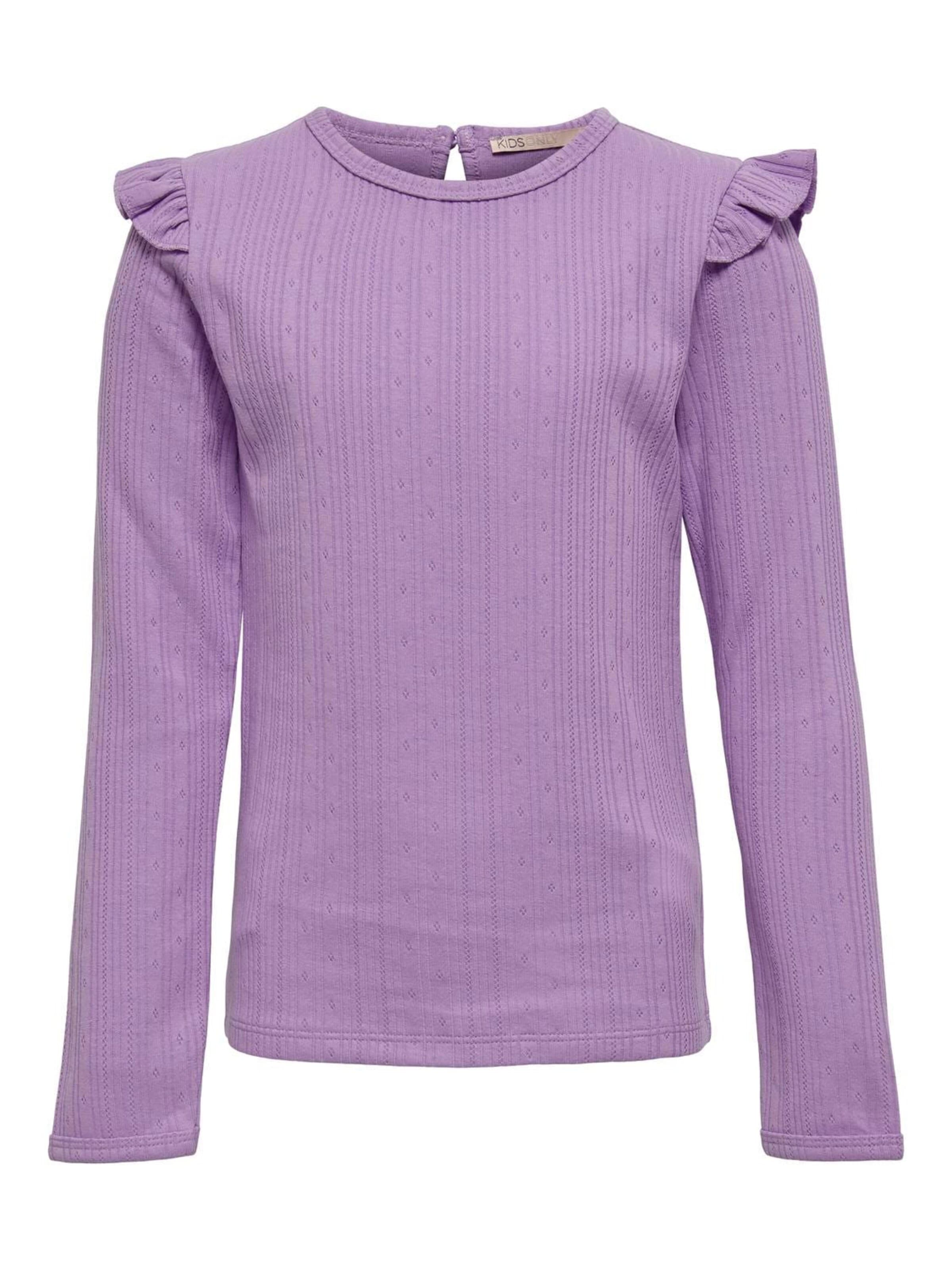 ONLY Shirt 'Mimi' in Lila: voorkant