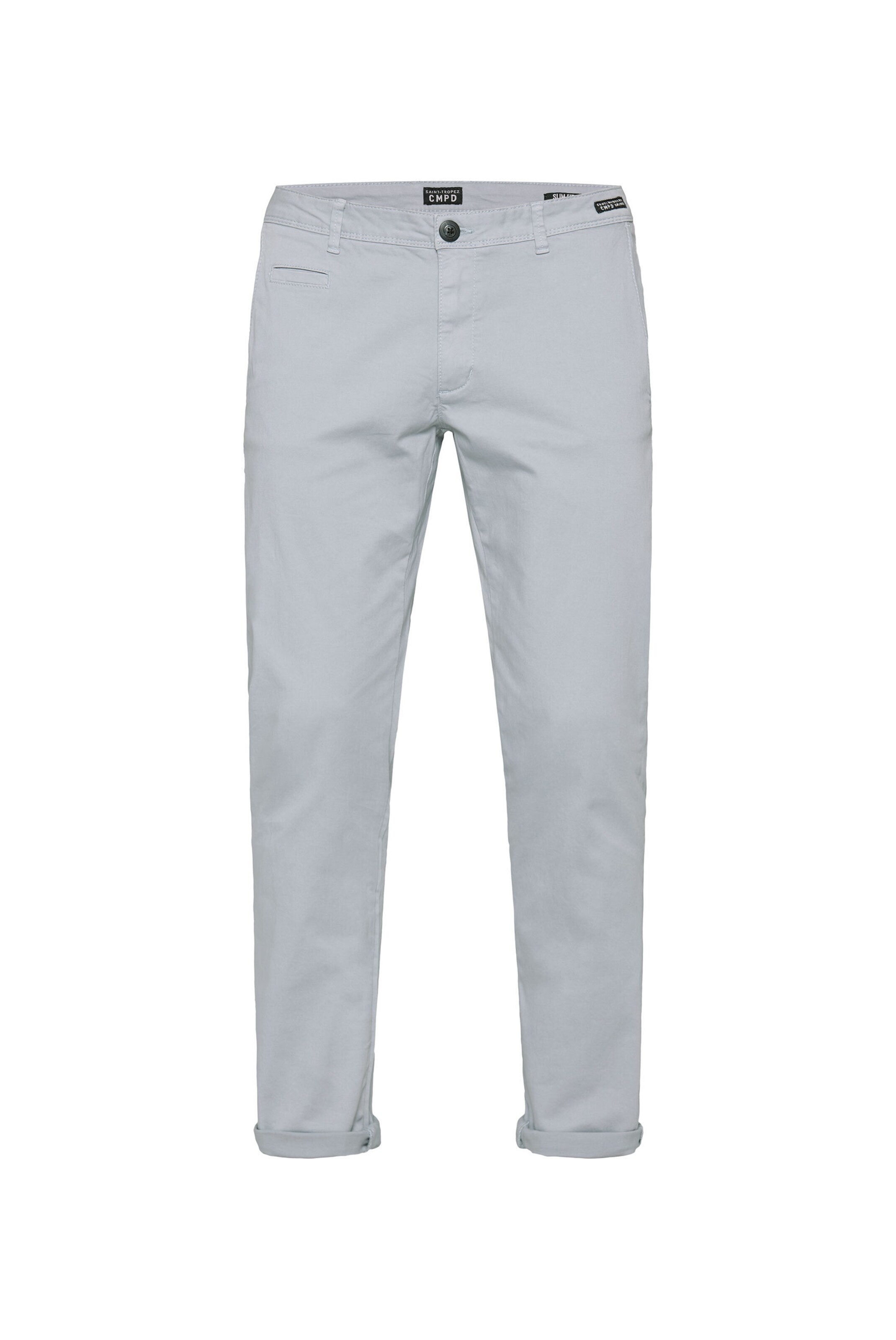CMPD Regular Chino Pants in Green: front
