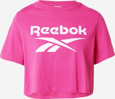 Reebok T-shirt fonctionnel 'IDENTITY' en rose / blanc, Vue avec produit