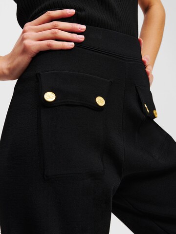 Karl Lagerfeld - regular Pantalón en negro