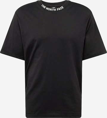 THE NORTH FACE Shirt 'ZUMU' in Zwart: voorkant