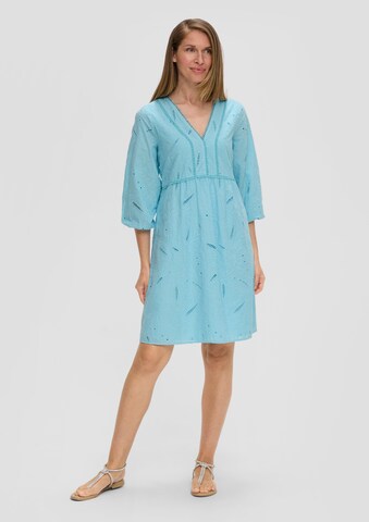 s.Oliver BLACK LABEL Kleid in Blau: Vorderseite