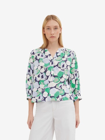 TOM TAILOR Blouse in Green