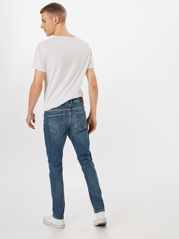 River Island Slimfit Jeans 'Texas Martin' in Blauw
