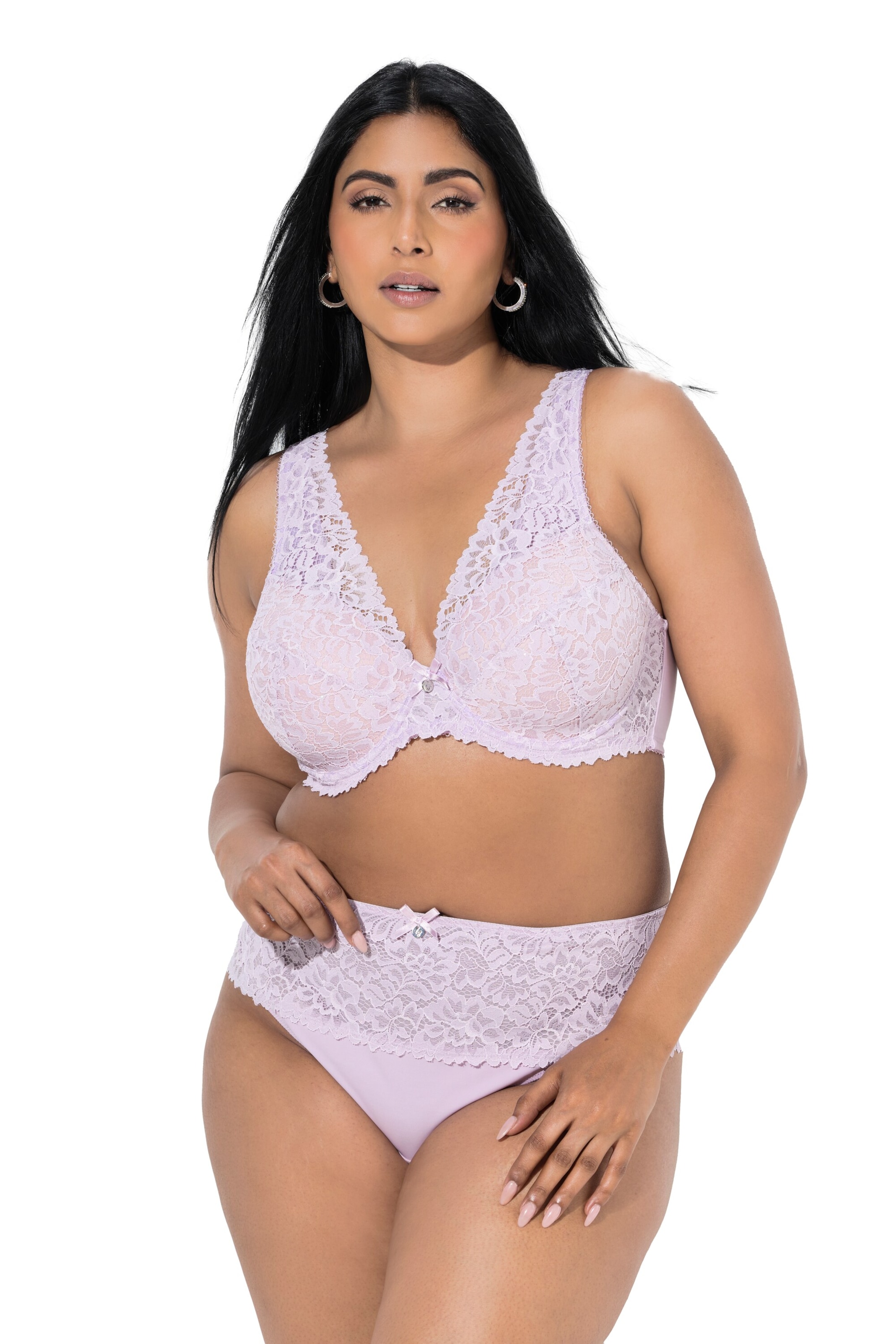 TruYou Thong in Pink: front