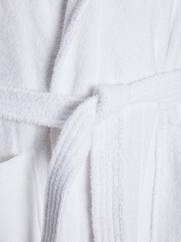 JACK & JONES Short Bathrobe in White