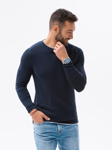 Pull-over 'E121' Ombre en bleu