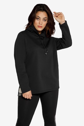 Ulla Popken Sweatshirt '798023' in Black: front