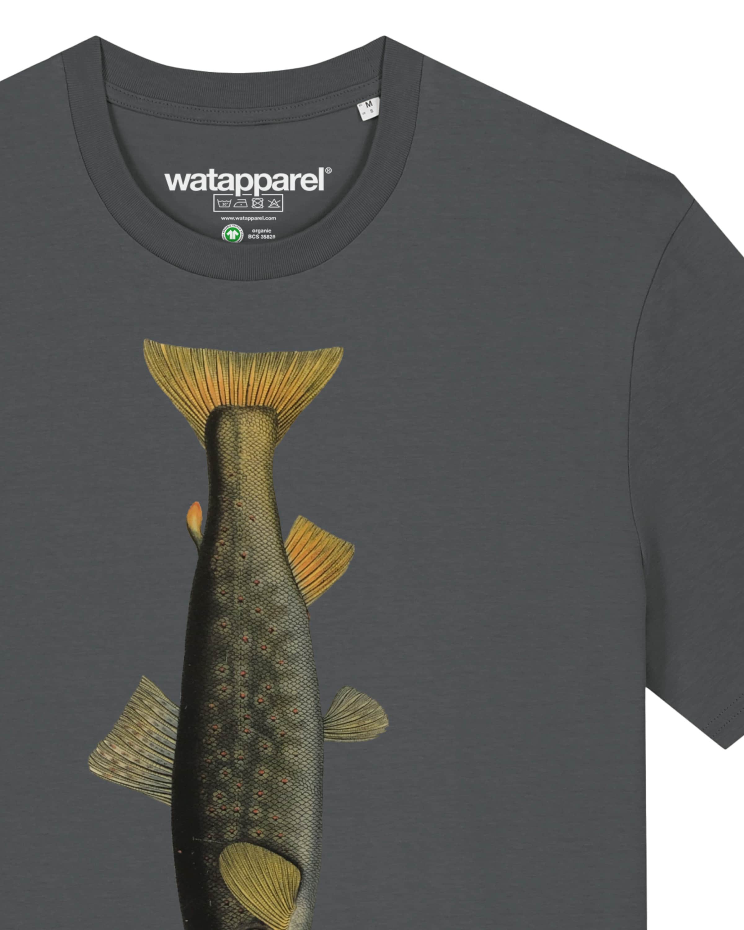 Watapparel Shirt 'Forelle' in Grijs