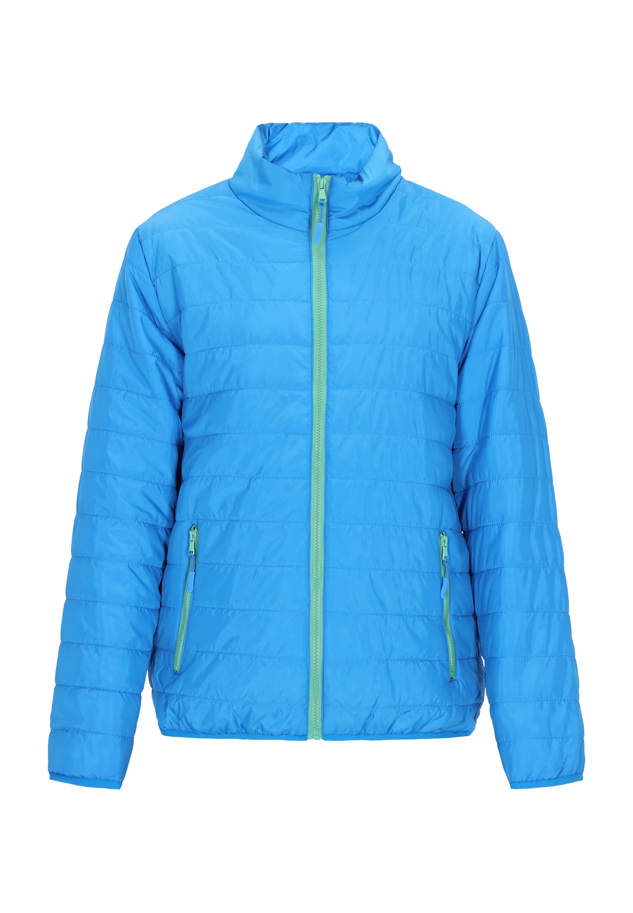 Demisezoninė striukė iš Mo ATHLSR, spalva – mėlyna / mėtų spalva, Prekių apžvalga