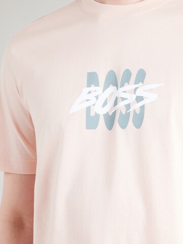 BOSS Majica 'Bass' | roza barva