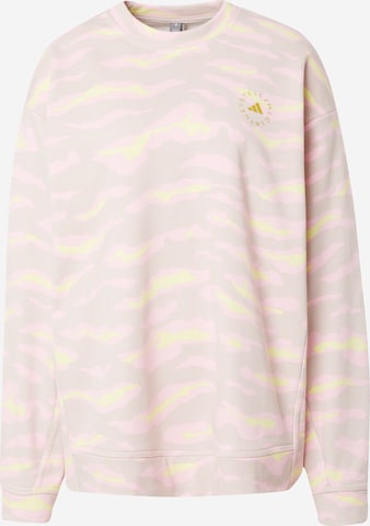 ADIDAS BY STELLA MCCARTNEY - Sweatshirt de desporto 'Printed' em rosa: frente