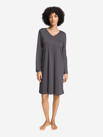 Chemise de nuit ' Cotton Silk ' Hanro en gris : devant