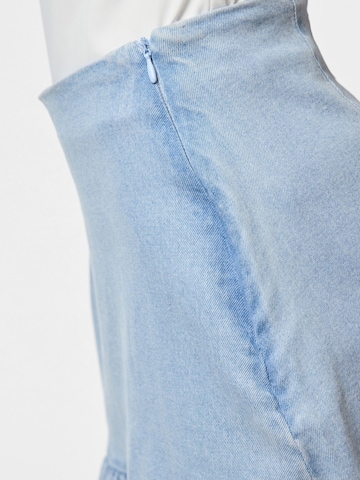 PIECES Skirt 'PCMONICA' in Blue