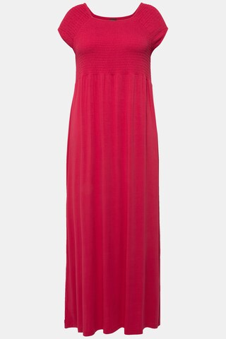 Ulla Popken Summer dress in Pink: front