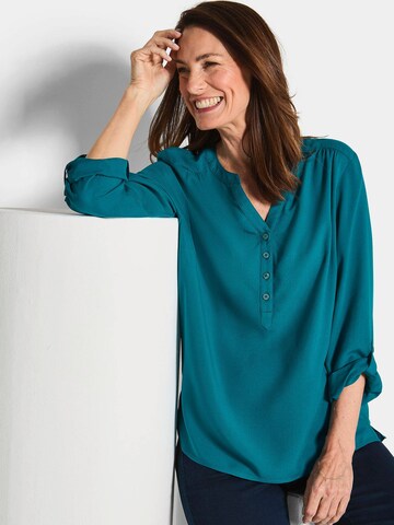 Goldner Blouse in Blauw