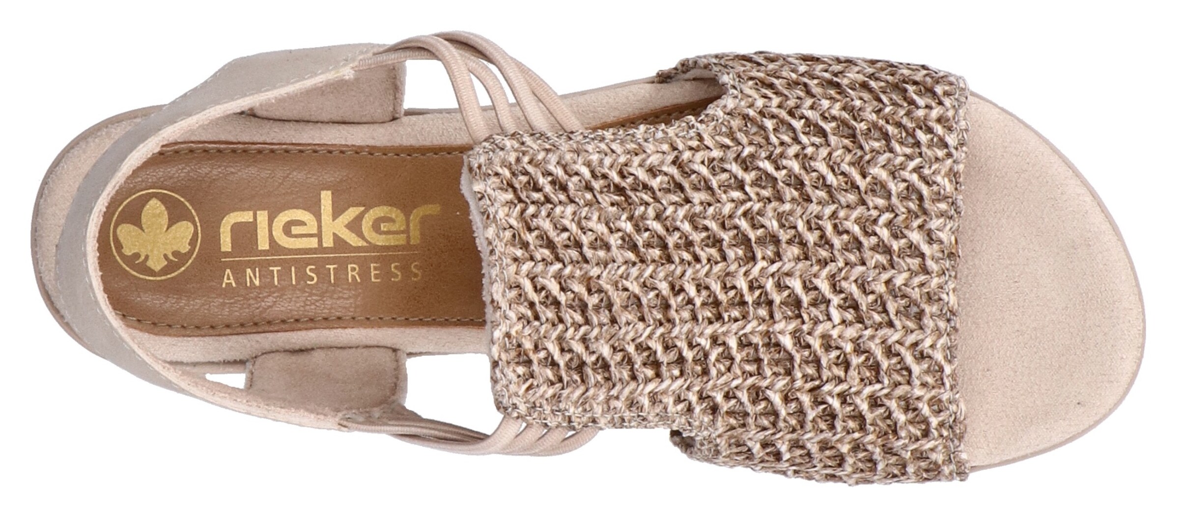 Rieker Sandale in Beige