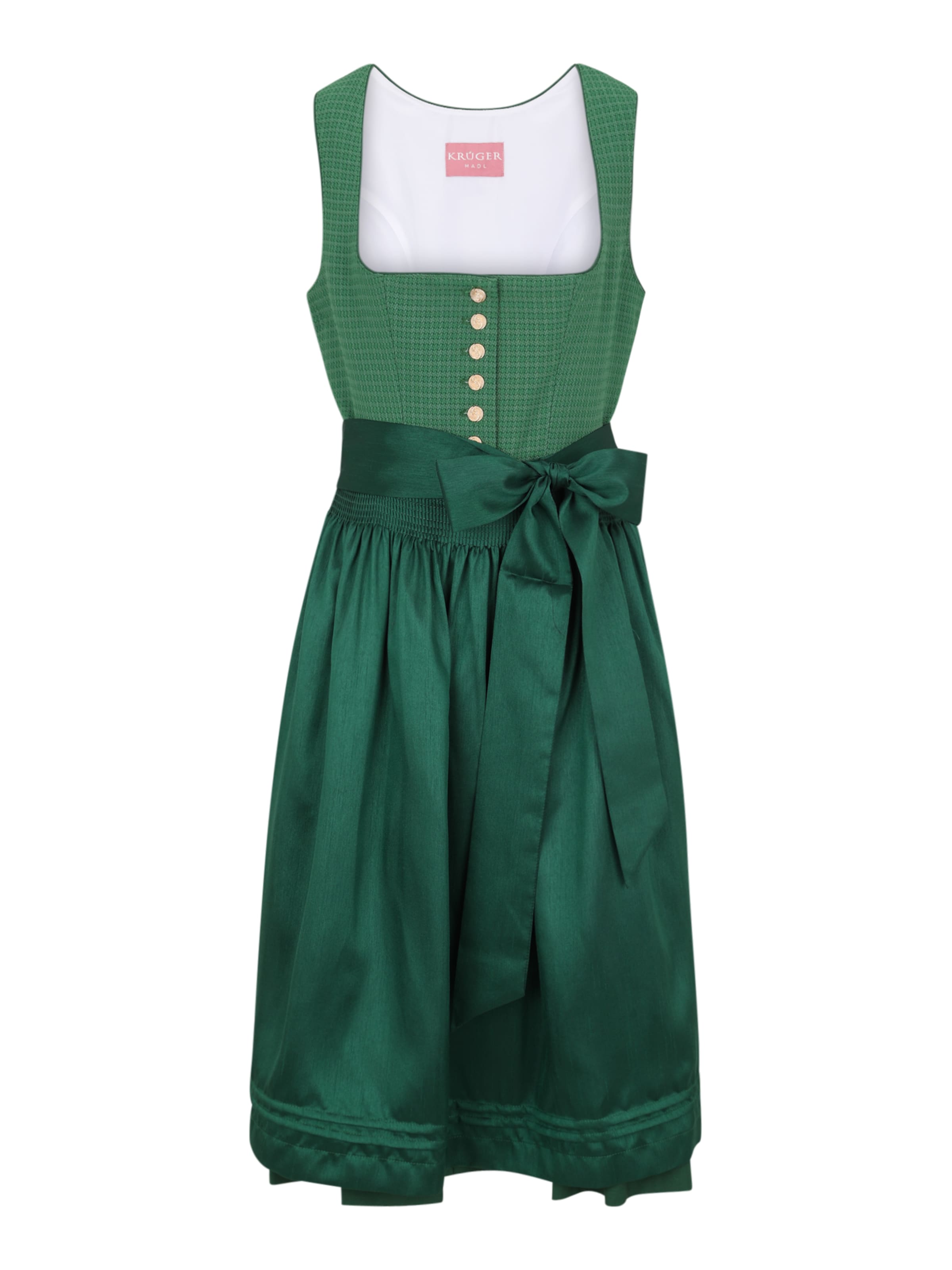 Krüger Madl Dirndl in Green: front