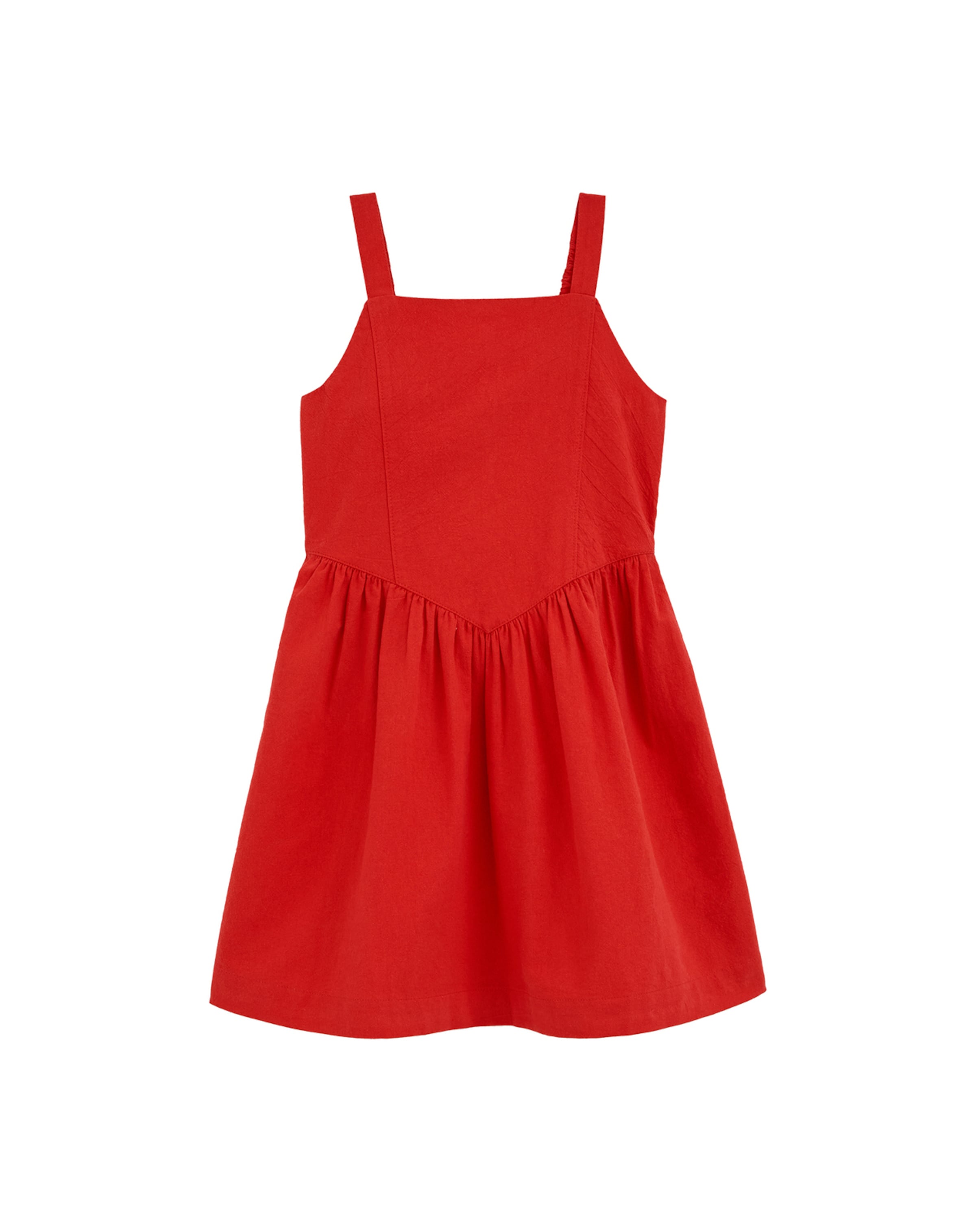 WE FashionHaljina - crvena boja: prednji dio