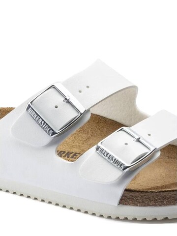 BIRKENSTOCK Pantolette in Weiß