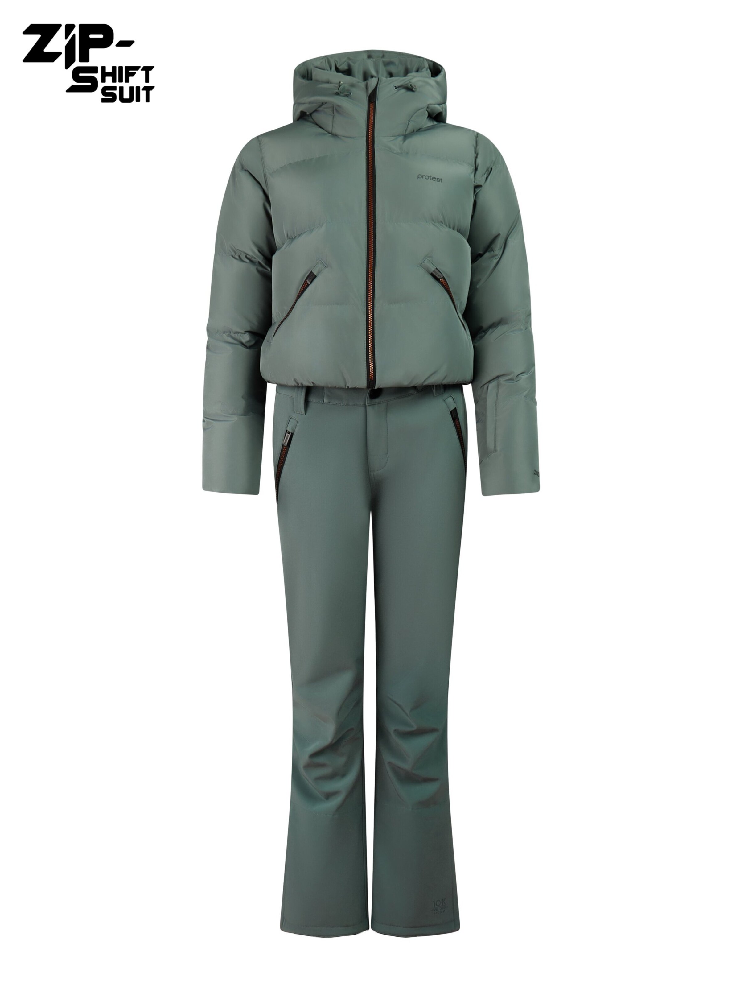 PROTEST Sports suit 'PRTBuena' in Green: front
