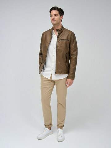 Salsa Jeans Tussenjas in Bruin