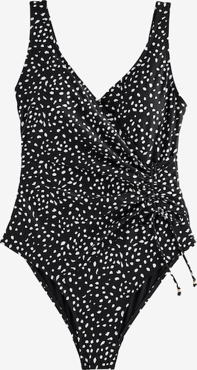 Maudymosi kostiumėlis iš Next, spalva – juoda / balta, Prekių apžvalga