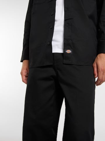 DICKIES Regular fit Srajca | črna barva