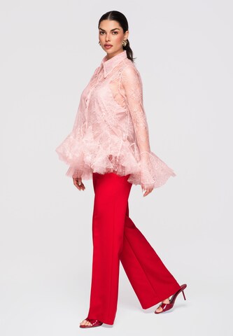 Ombre Bluse 'OW-SH-E0003' in Pink