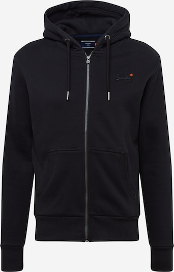 Superdry Sweatvest 'OL CLASSIC ZIPHOOD NS' in de kleur Marine, Productweergave