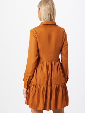 NU-IN Платье-рубашка в Оранжевый