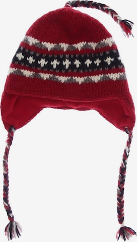 MOSHIKI Hat & Cap in One size in Red: front