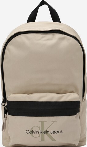 Calvin Klein Jeans Backpack in Beige