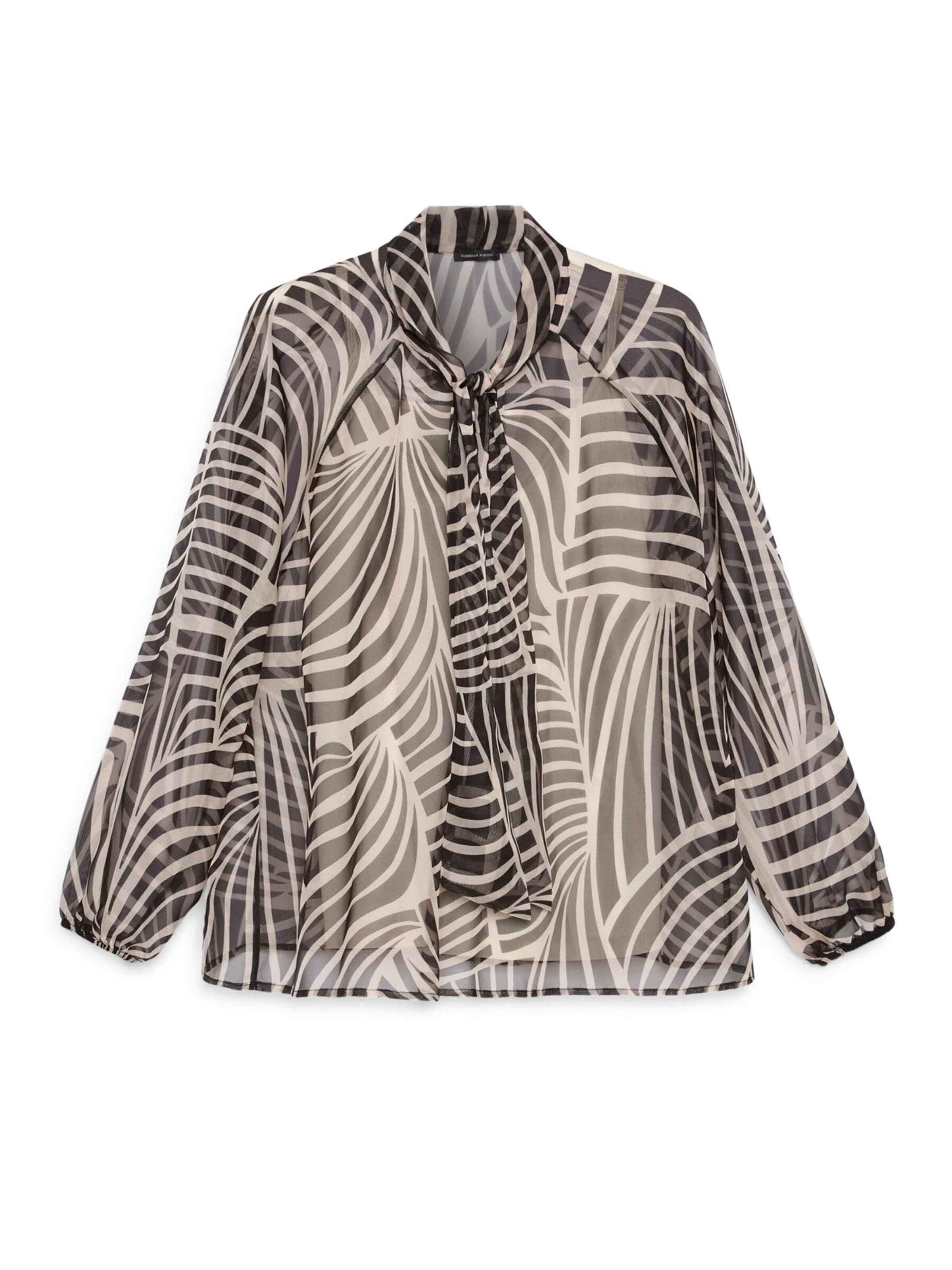 Camicia da donna di Fiorella Rubino in bianco: frontale