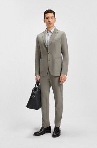 BOSS Slim fit Pants 'Genius' in Green