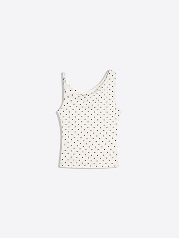 Bershka Top in Weiß