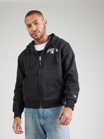 Champion Authentic Athletic Apparel Mikina – černá: přední strana