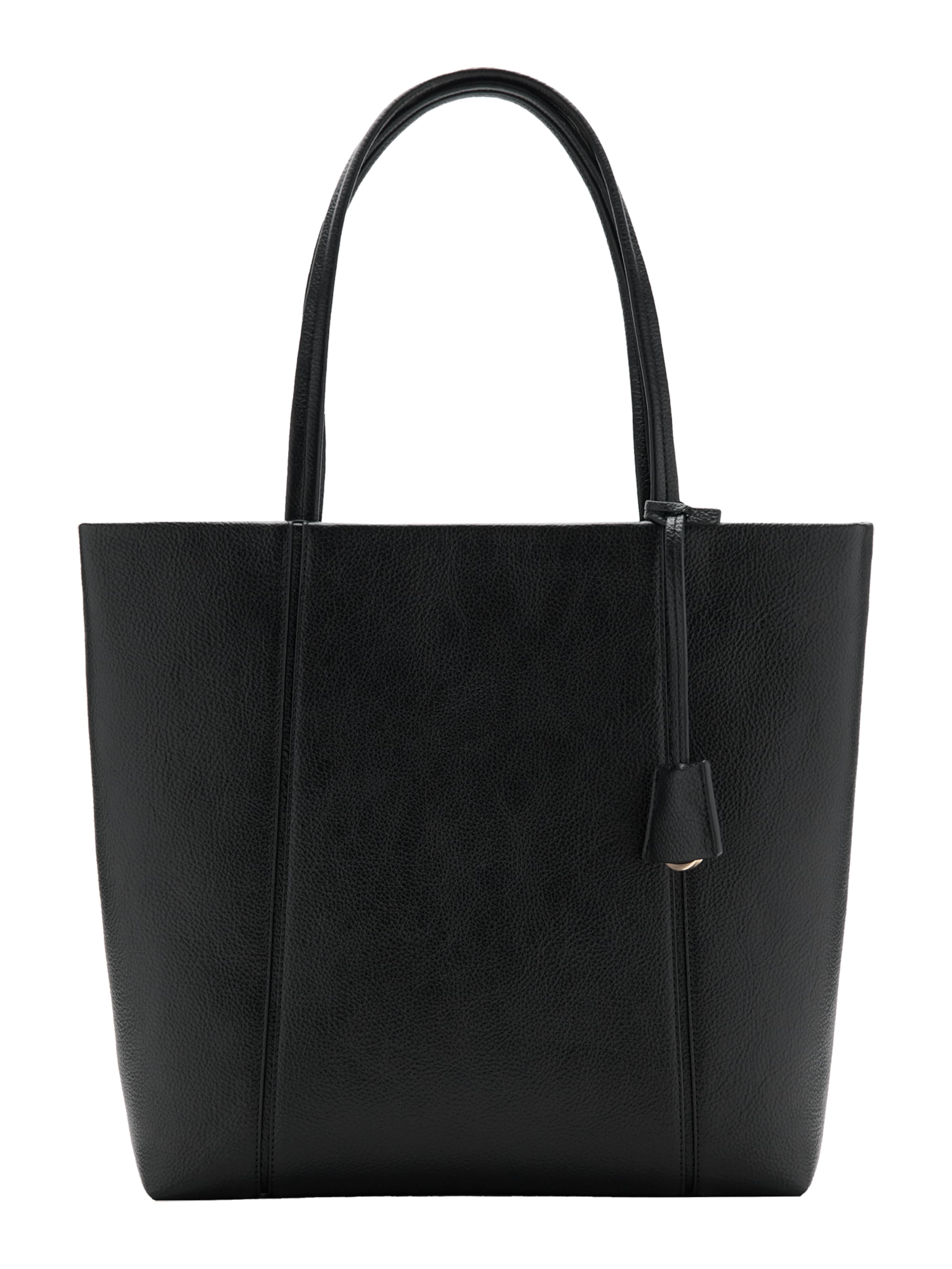 MANGO Shopper 'GRACIA' in Zwart: voorkant