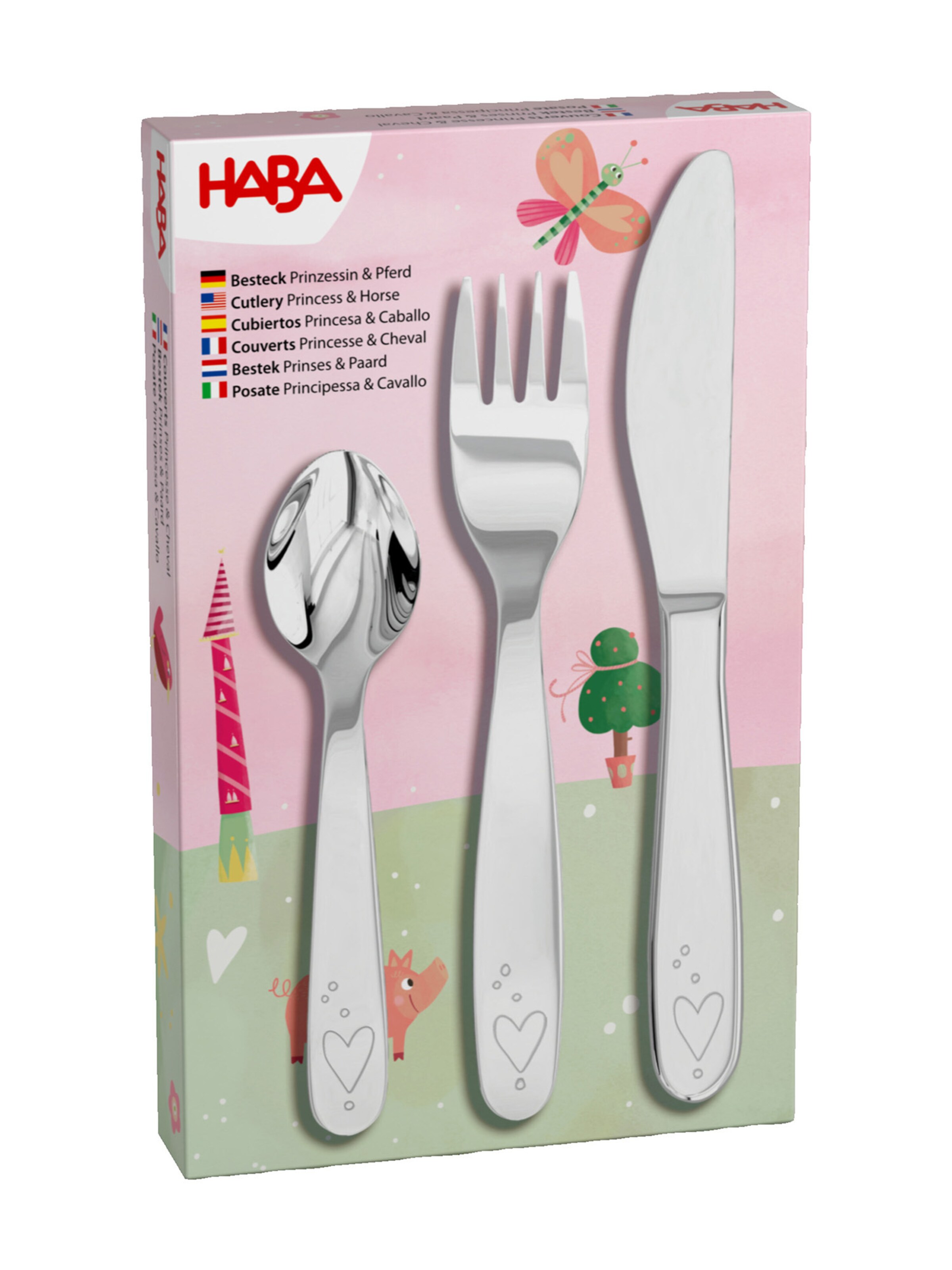 HABA Spel ' Schüssel, Teller, Becher & Besteck ' in Gemengde kleuren