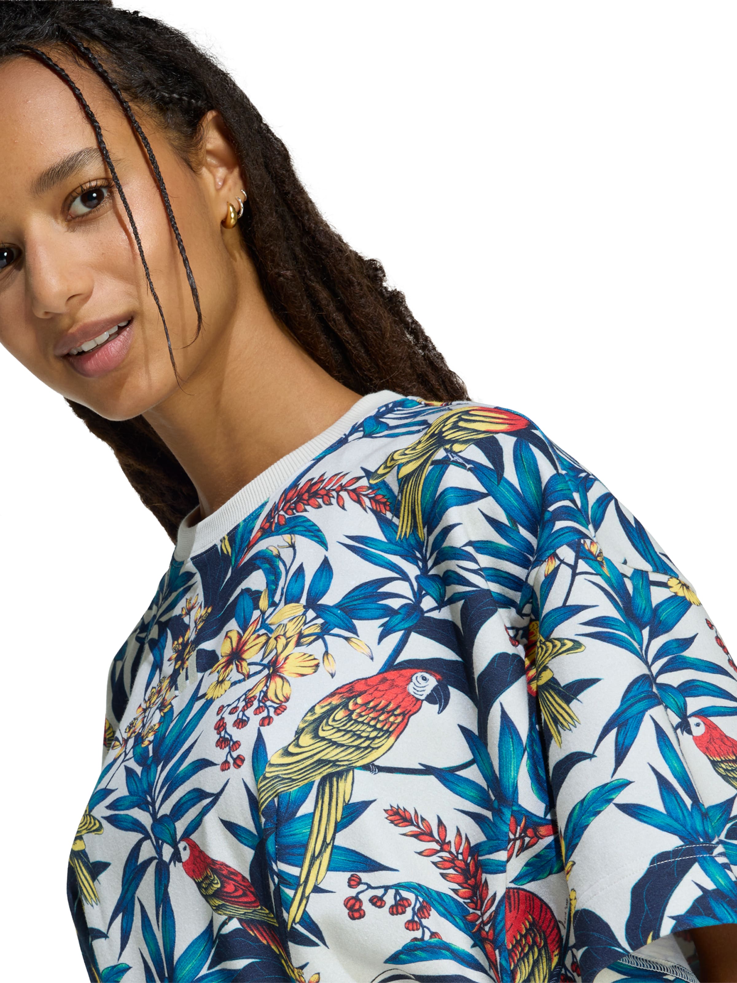 ADIDAS SPORTSWEAR Sportjurk 'FARM' in Wit