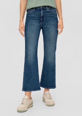 s.Oliver Flared Jeans in Blue: front