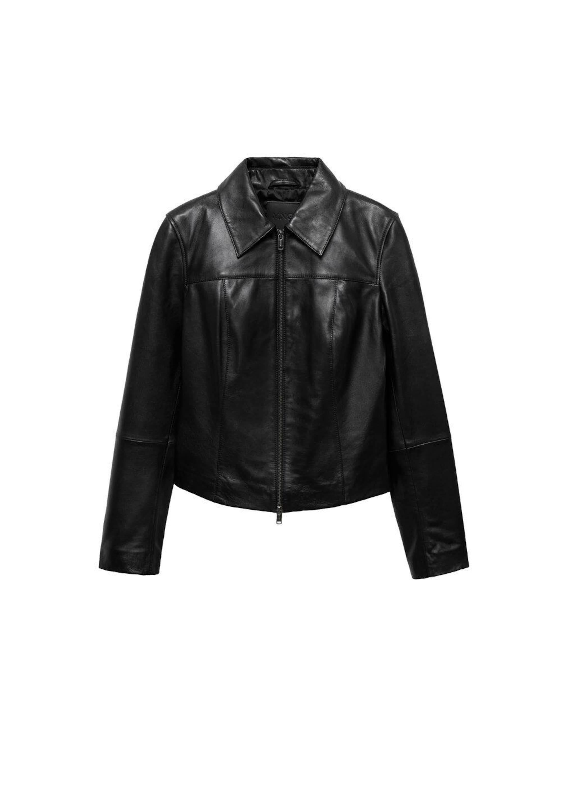 MANGO Övergångsjacka 'Julia' i svart: framsida