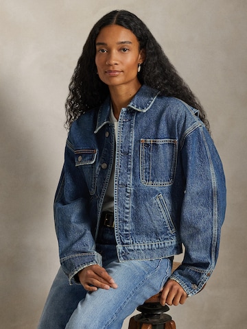 Polo Ralph Lauren Kurtka przejściowa w kolorze niebieski: przód