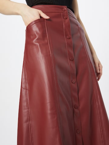 Warehouse Skirt in Red