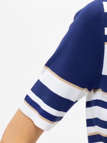 Passioni Pullover 'Navy gestreiftes Shirt'‌ in Blau